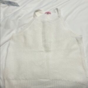 Lilly Pulitzer White Knit Top
